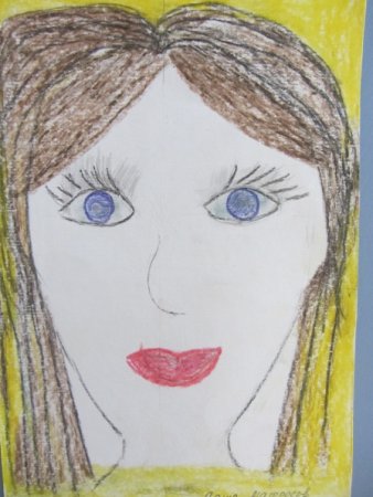 Портрет мамы в подготовительной группе