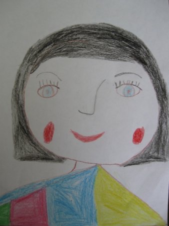 Детские рисунки мамы