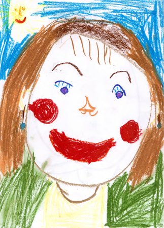 День матери рисунки детей