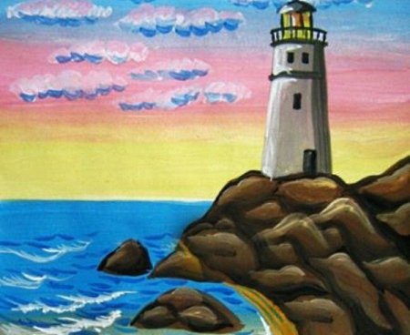 Рисунок на тему черное море