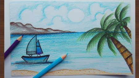 Море карандашом