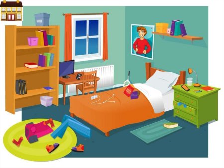 Мультяшная комната