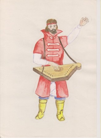 Герои оперы Садко рисунок