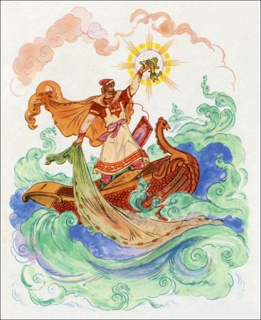 Иллюстрация к былине Садко