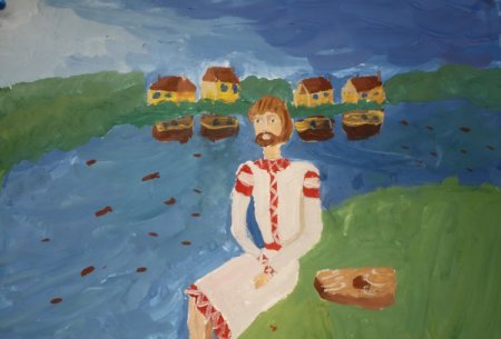 Иллюстрация к пьесе Садко