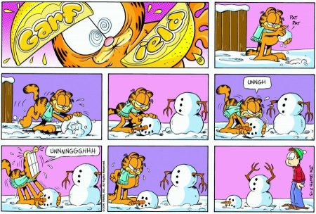 Комиксы детские Гарфилд