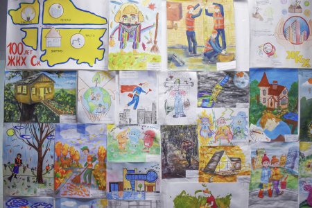 Рисунки на тему жилищно-коммунального хозяйства