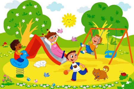 Эскиз детской площадки