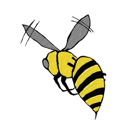 Оса мультяшная
