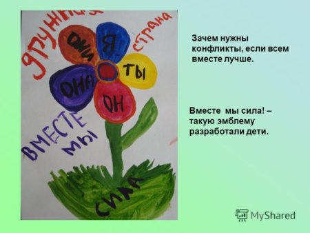 Плакат вместе мы сила