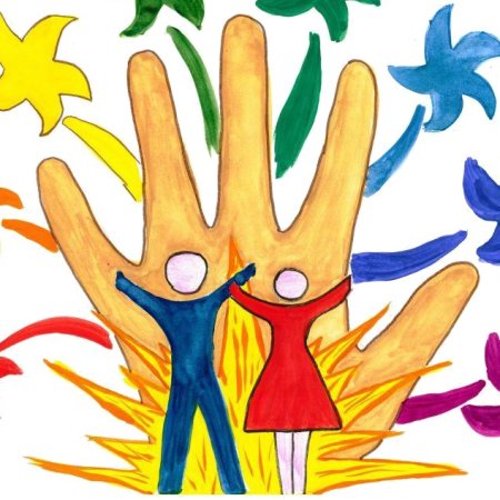 Вместе мы сила детские рисунки