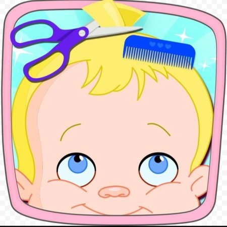 Раскраска парикмахер для детей