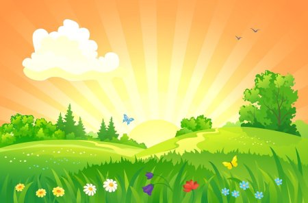 Солнце Поляна дети