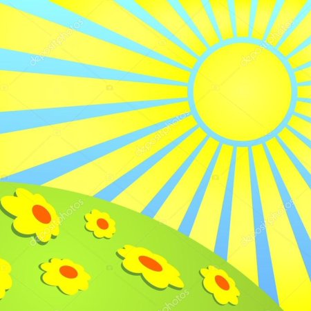 Фон лучики для детского сада