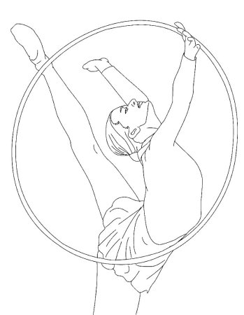 Гимнастика рисунок для детей