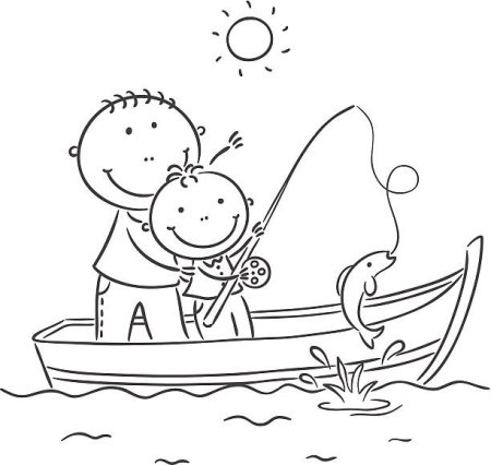 Раскраски для мальчиков лодки