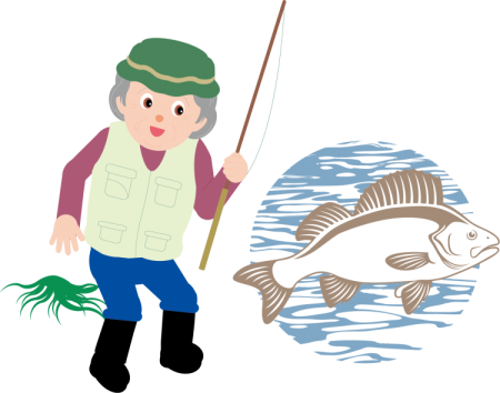 Дети в лодке рыбачат иллюстрации