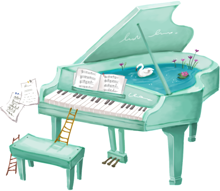Фортепиано раскраска