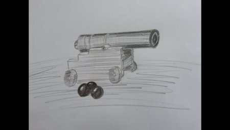 Пушки карандашом
