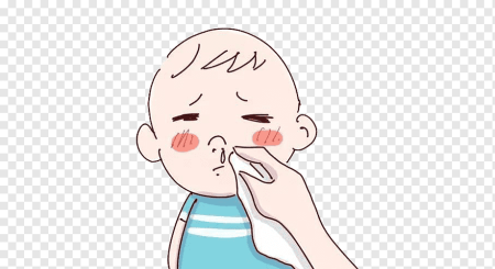 Насморк рисунок