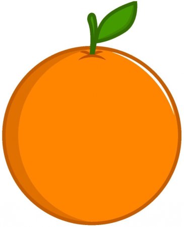 Апельсин детский рисунок (52 фото)