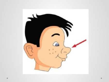 Нос мультяшная