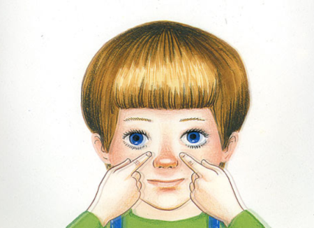 Самомассаж лица для детей