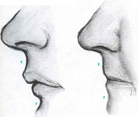 Лицо ребенка в профиль