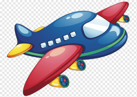 Самолетик мультяшный