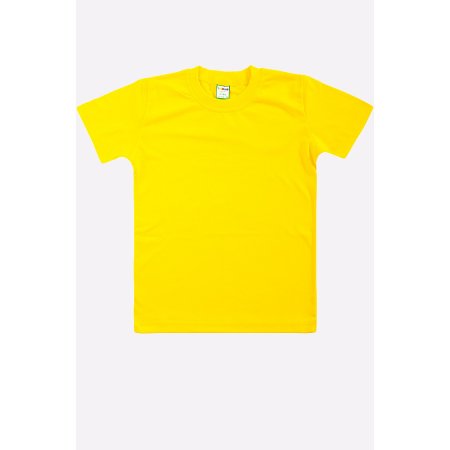 Желтая футболка детская