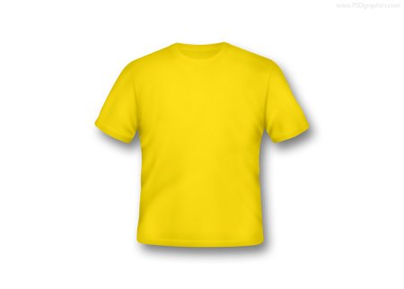 Футболка лимонного цвета