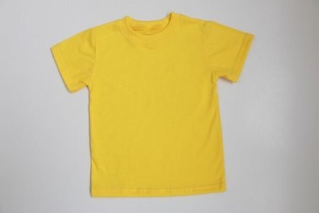 Жёлтая футболка для девочки Модис