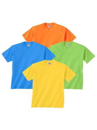 Футболка лимонного цвета