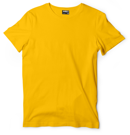 Желтая футболка мужская