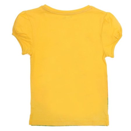 Желтая футболка макет