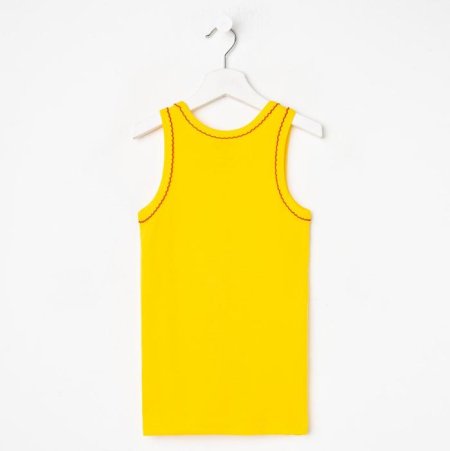 Футболка для девочки желтая