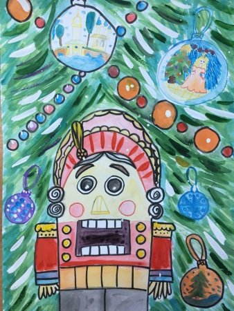 Щелкунчик рисунок