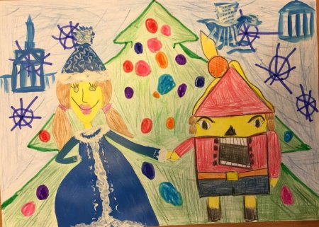 Иллюстрация к балету Щелкунчик по сказке Гофман