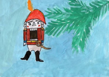 Щелкунчик и мышиный Король детские рисунки