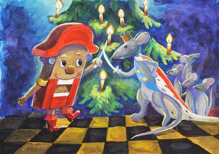 Щелкунчик рисунок