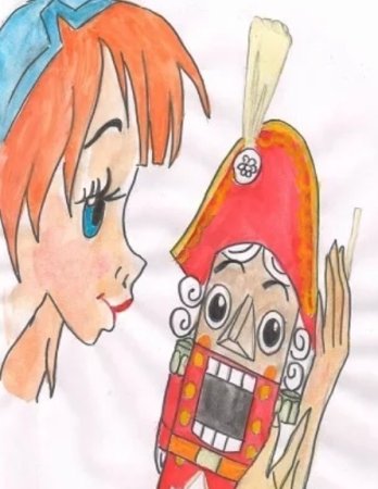 Иллюстрация к произведению Щелкунчик