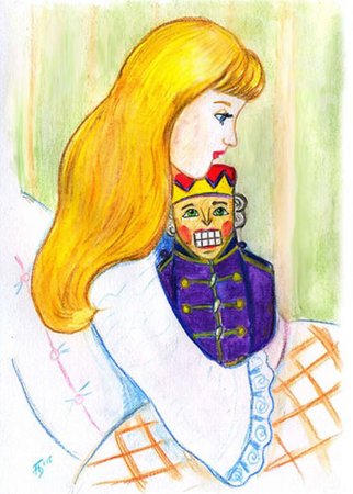 Щелкунчик раскраска