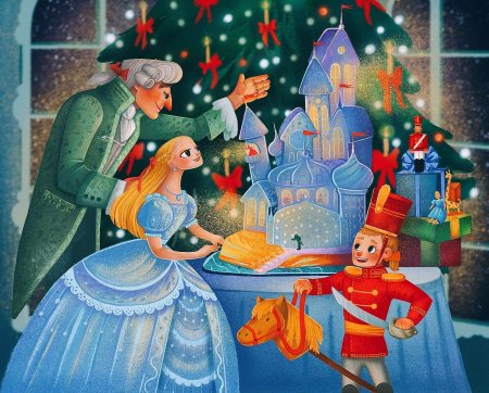 Раскраски к сказке Щелкунчик и мышиный Король