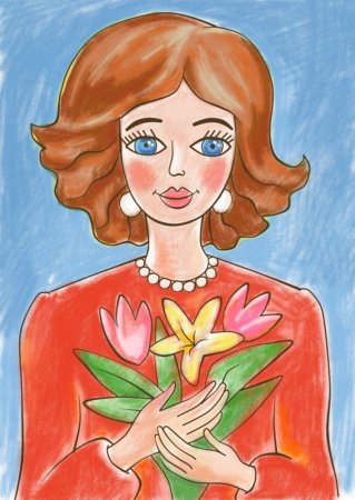 Рисунок мамы