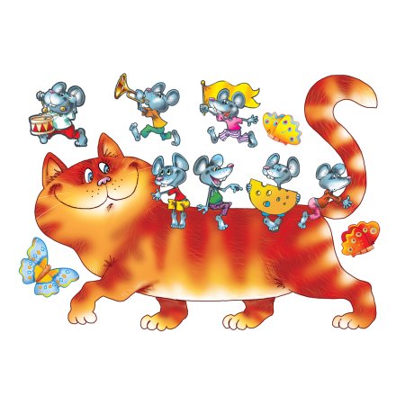 Кошка для дошкольников