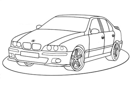 Раскраски машинки для мальчиков