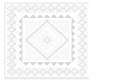 Оренбургский пуховый платок узоры