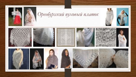 Народные промыслы Оренбуржья. Оренбургский пуховый платок