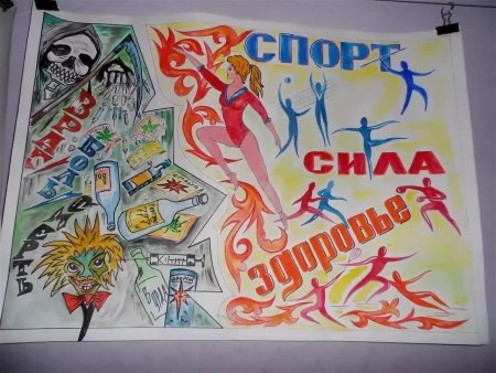 Плакаты на спортивную тематику