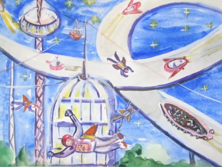 Детская площадка для рисования